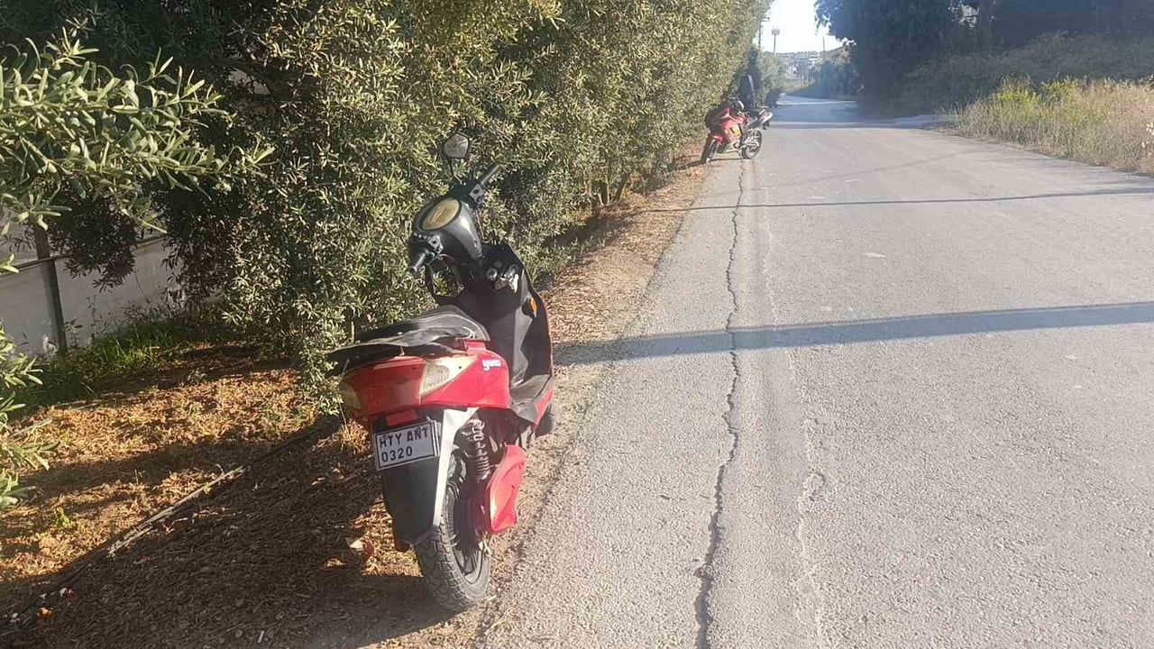 Manavgat’ta iki motosiklet çarpıştı: 2 yaralı