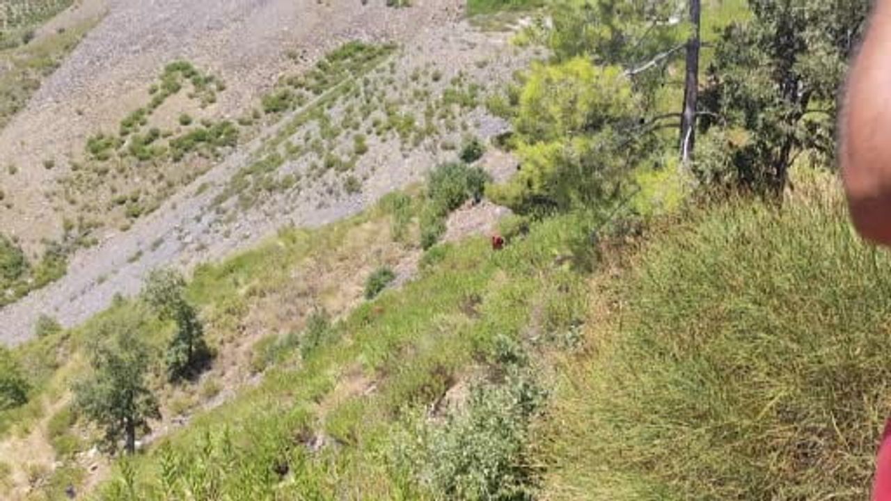 Manavgat'ta uçuruma yuvarlanan araçta 5 kişi hayatını kaybetti, 2 yaralı kurtarıldı