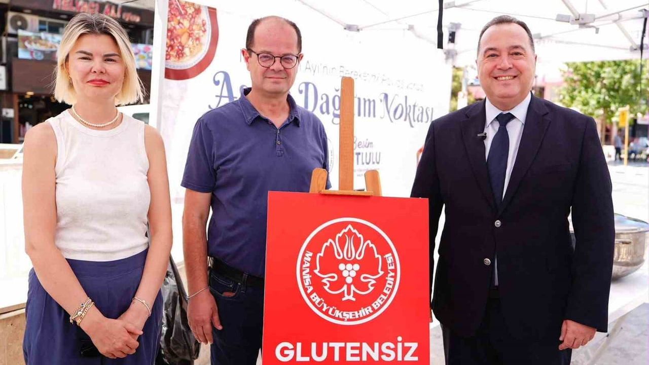 Manisa'da çölyak hastalarına glütensiz aşure ikramı
