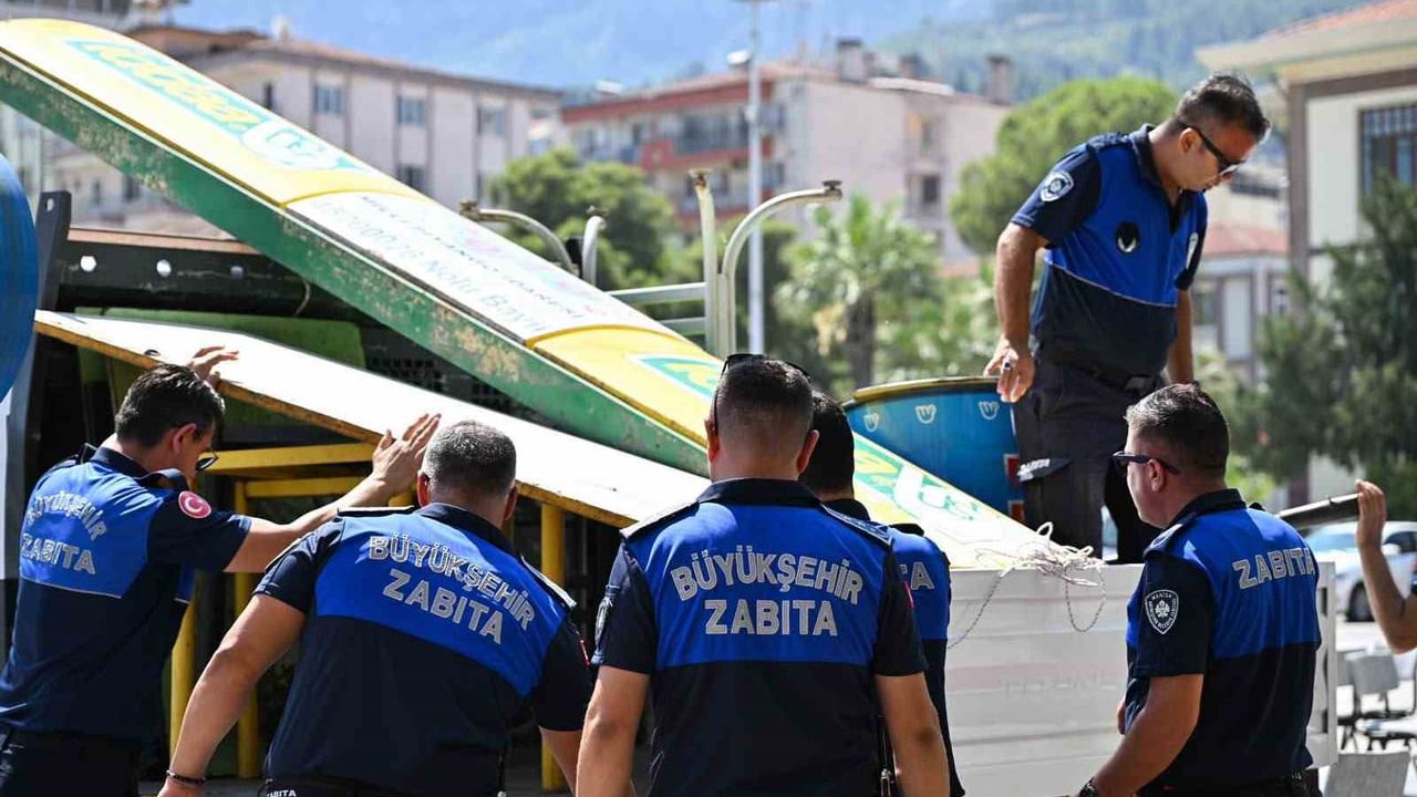 Manisa’da işgaliye ve görüntü kirliliğine geçit yok