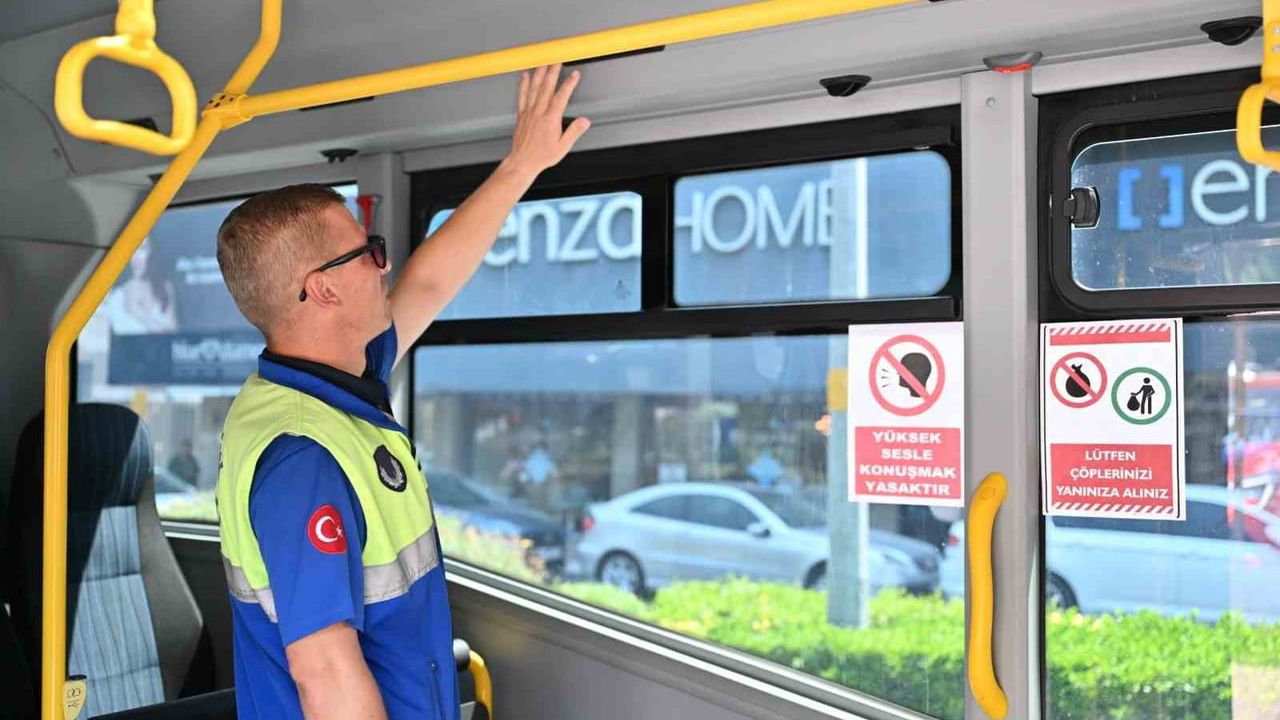 Manisa'da toplu taşımada klima denetimleri artırıldı