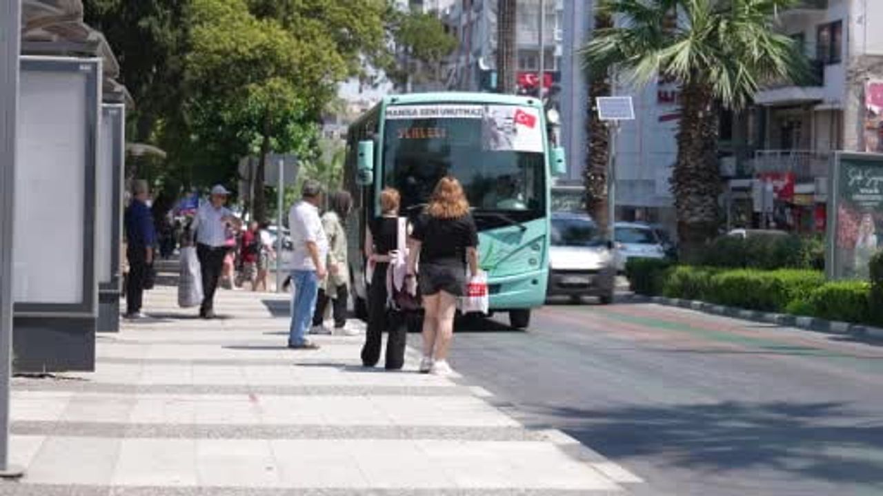 Manisa'da toplu taşımada klima denetimleri sıklaştırıldı