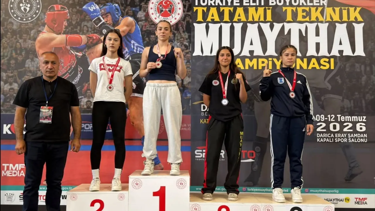 Manisalı muaythaiciler Türkiye şampiyonasına damga vurdu