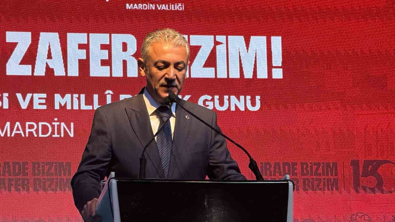 Mardin'de 15 Temmuz demokrasi ve millî birlik günü anma programı düzenlendi
