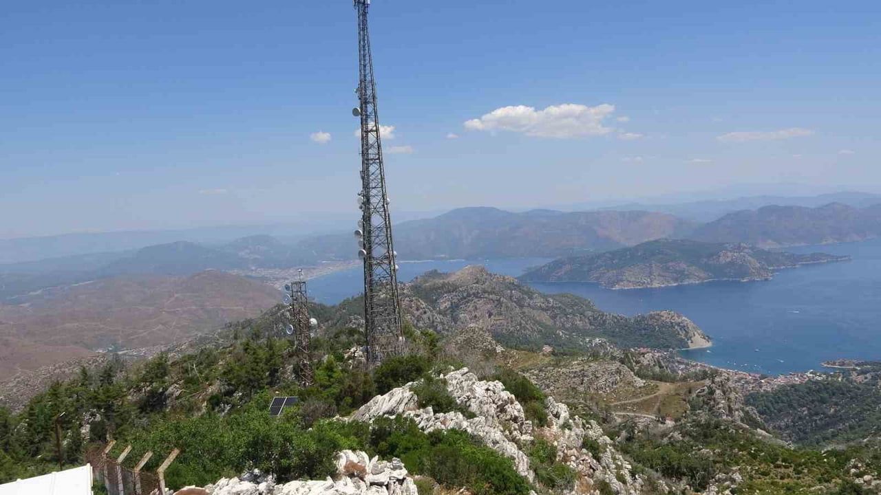Marmaris’te orman gözetleme kuleleri 7/24 görevde