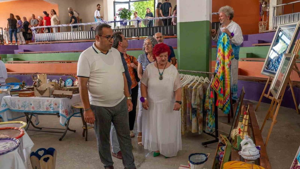 Menteşe’de 'Katmanlardan Sırlara' sergisi kapılarını açtı