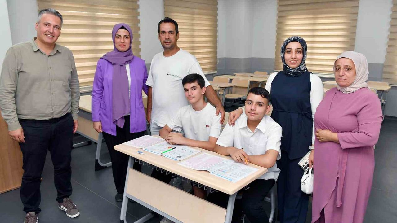 Mersin Büyükşehir Belediyesi kurs merkezlerinden LGS'de başarı