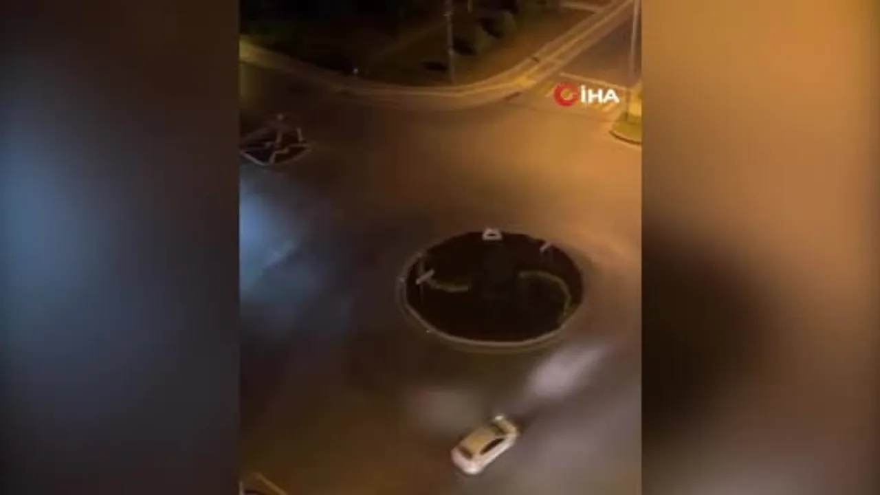 Mersin'de drift ve akrobatik hareket yapan 41 sürücüye 3 milyon 202 bin TL ceza