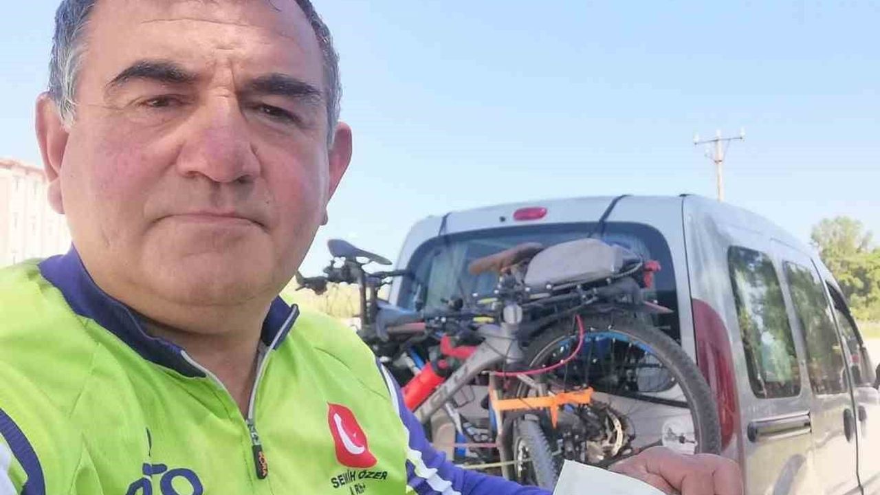 Merzifon'da anma turu: Semih Özer'in anısı bisikletlerle yaşatıldı