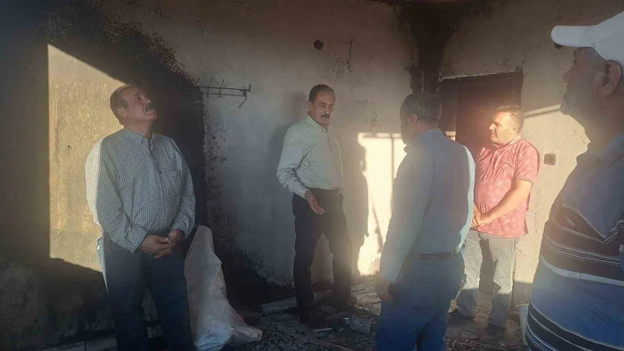 Mesob başkanından yangınzede esnafa geçmiş olsun ziyareti