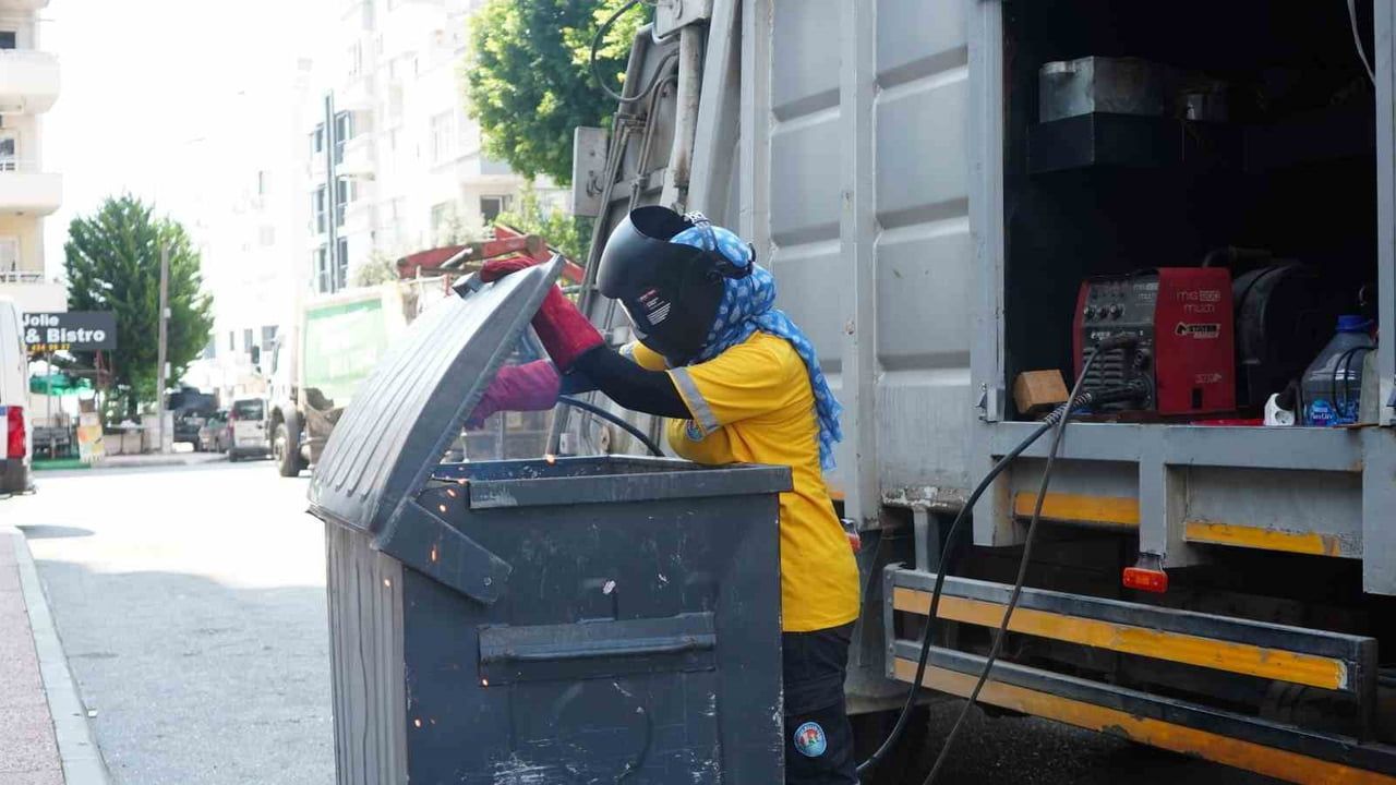 Mezitli'de kaynakçı Nida: kadın emeğiyle güçlenen belediye atölyesi