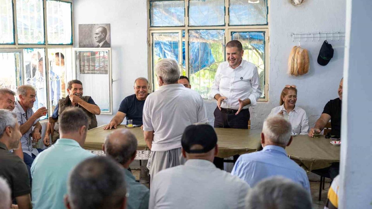Mezitli’de kırsal mahallelere hizmet mesaisi