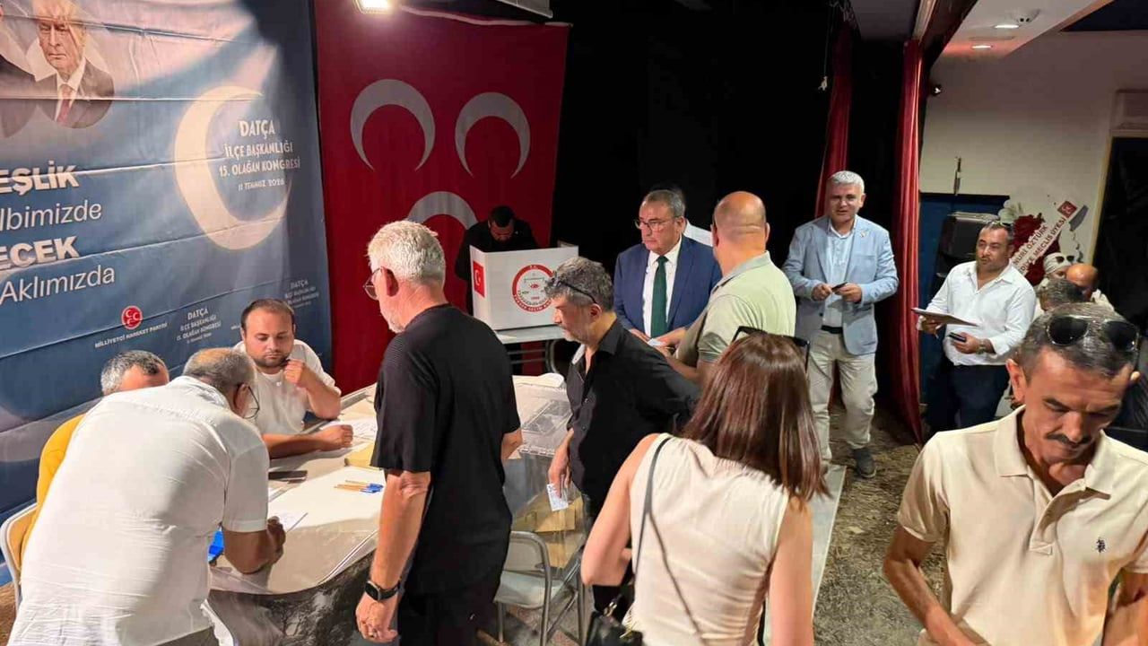 MHP Datça'da 15. olağan genel kurul gerçekleştirildi