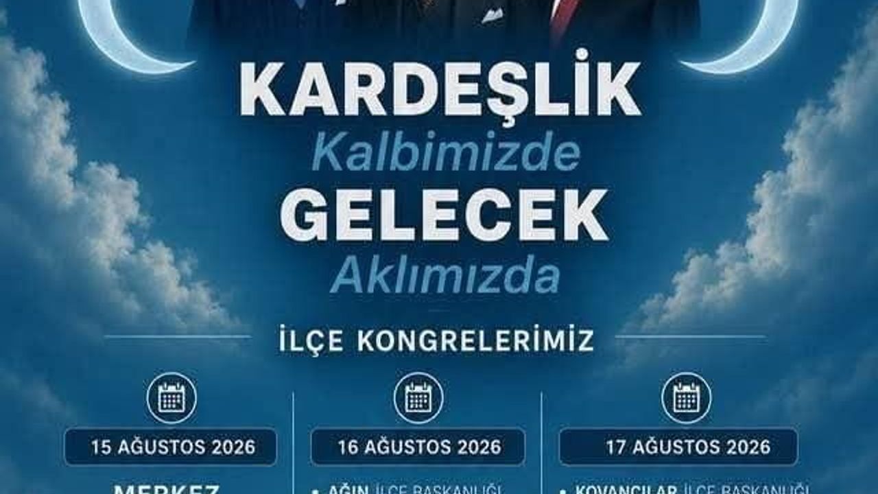 MHP ilçe kongreleriyle Elazığ teşkilat bağlarını tazeliyor