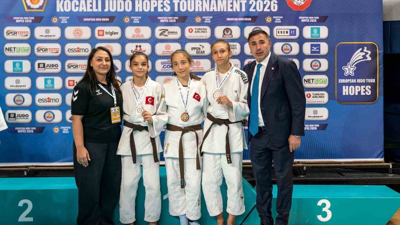 Milli judocular Avrupa Kupası'nda madalya gururu yaşattı