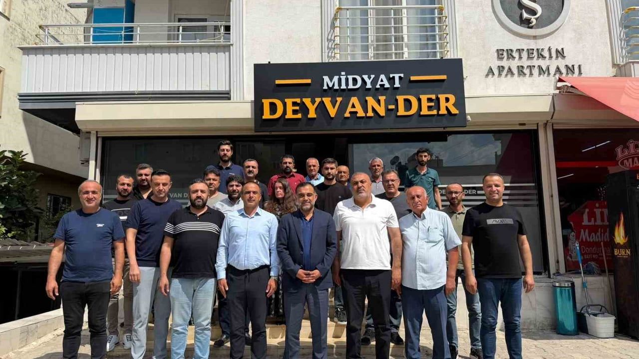 MTSO başkan adayı Veysi Duyan'dan Midyat Deyvan Derneği ziyareti