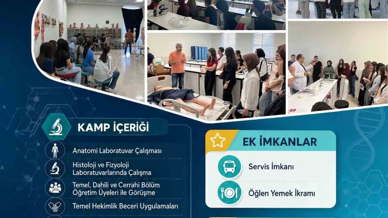 MTÜSEM'de lise tıp bilim kampı başvuruları başladı