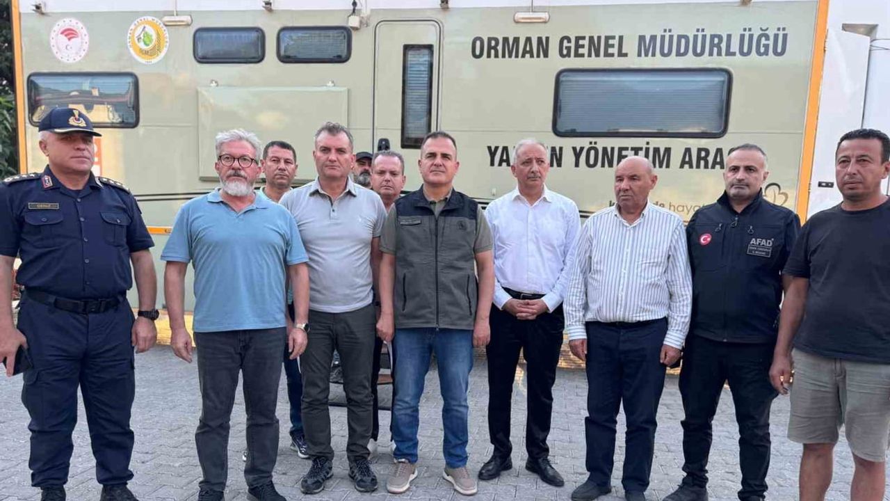 Muğla’da sıcaklık ve rüzgâra rağmen 6 yangın kısa sürede kontrol edildi