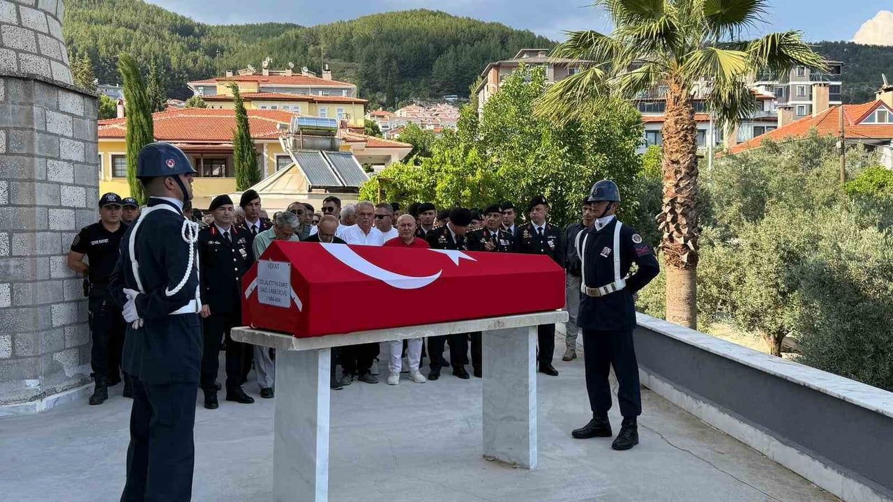 Muğla'da vefat eden gazi Celalettin Emre uğurlandı