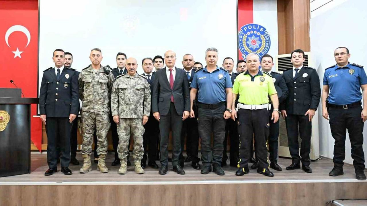 Muğla emniyetinde 2026 yılı rütbe terfi töreni