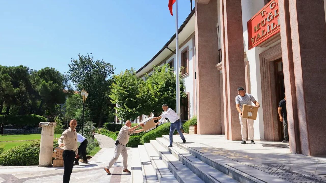 Muğla Valiliği'nde acil durum tatbikatı