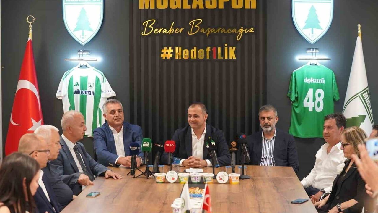 Muğlaspor'da yeni sezon sponsorları tanıtıldı