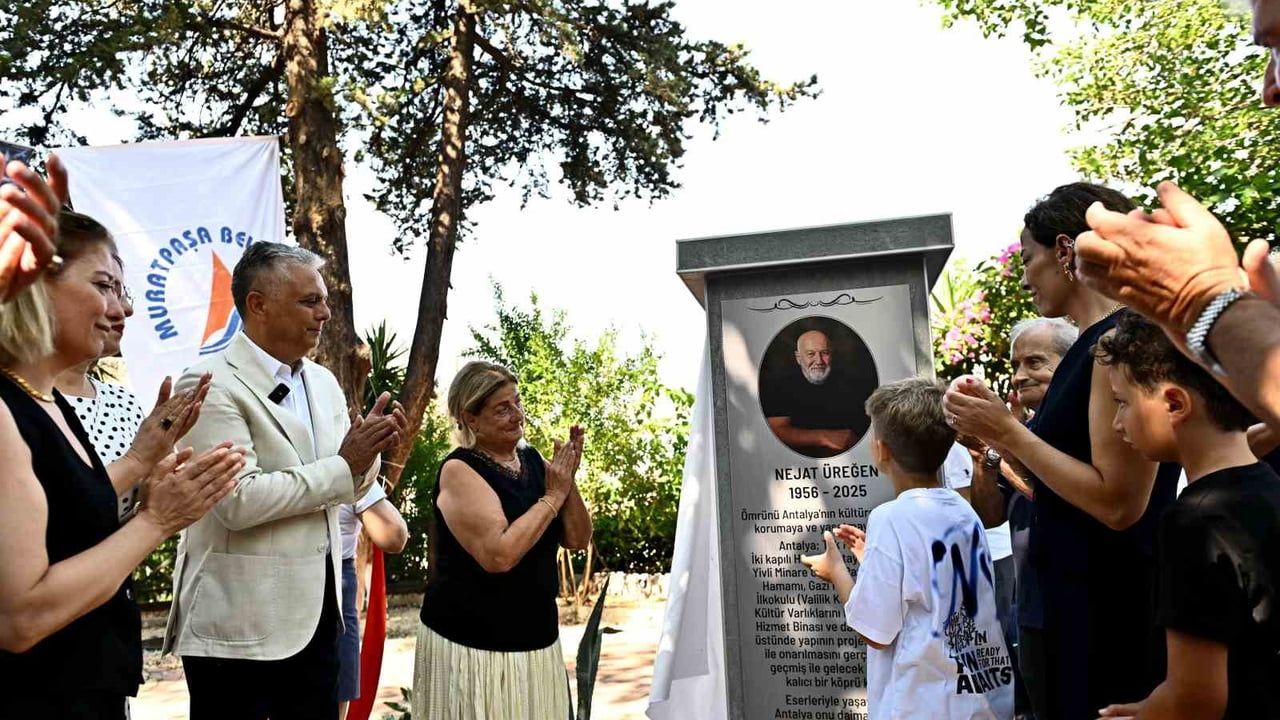 Muratpaşa Belediyesi, mimar Nejat Üreğen’in adını Kaleiçi’nde yaşatacak