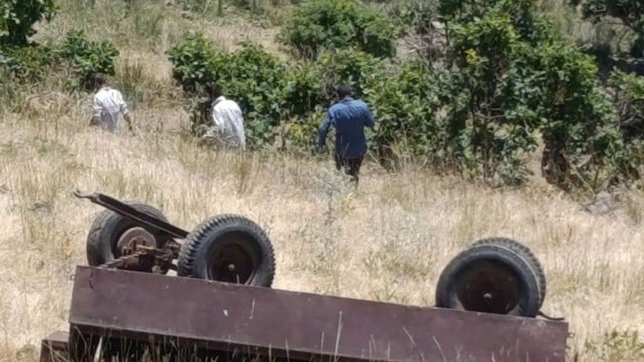 Muş’ta piknik yolunda römorkun uçuruma yuvarlanması: 1 ölü, 23 yaralı