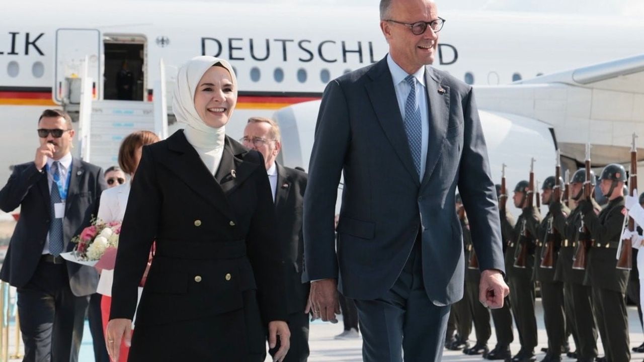 NATO liderler zirvesi için Almanya şansölyesi Merz ve Danimarka başbakanı Frederiksen Ankara'da
