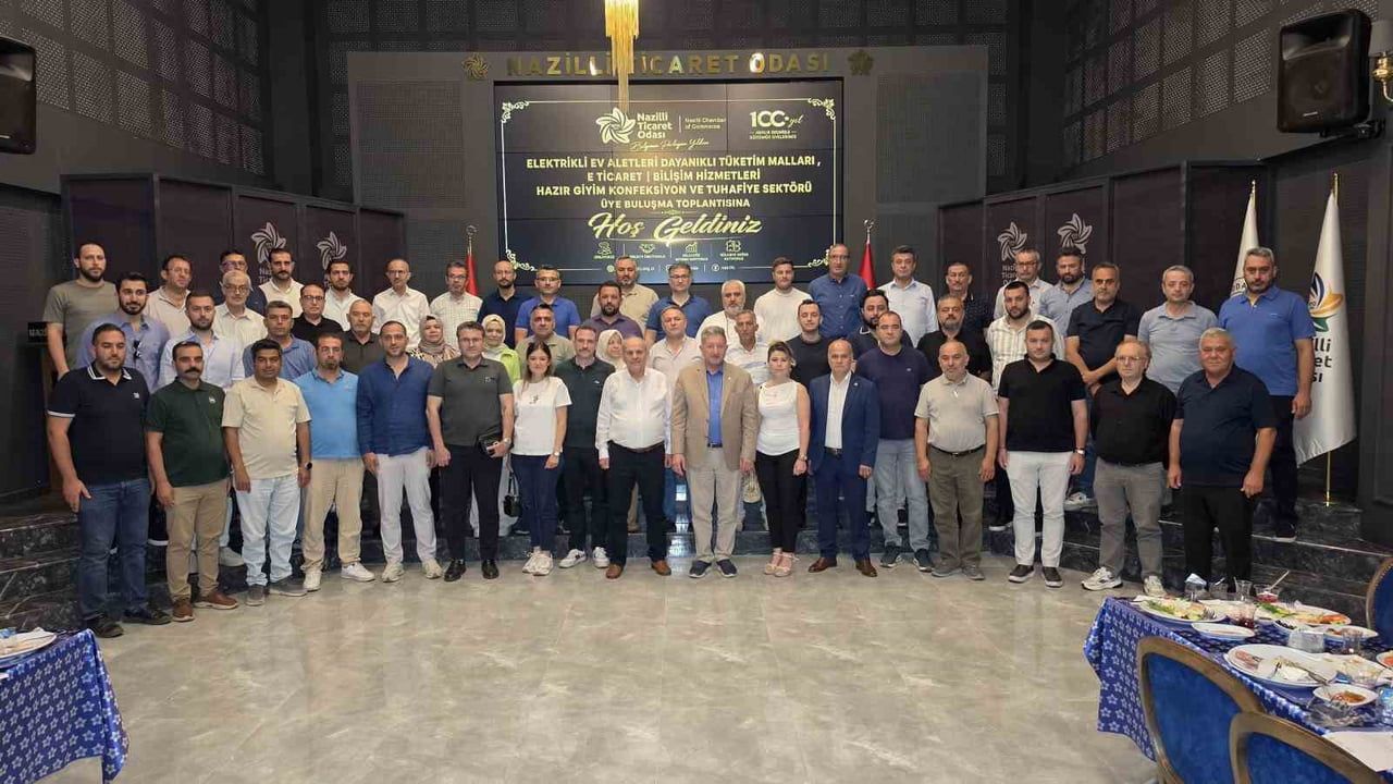 Nazilli Ticaret Odası üyeleriyle buluştu: OSB, istihdam ve sanayi gündemde