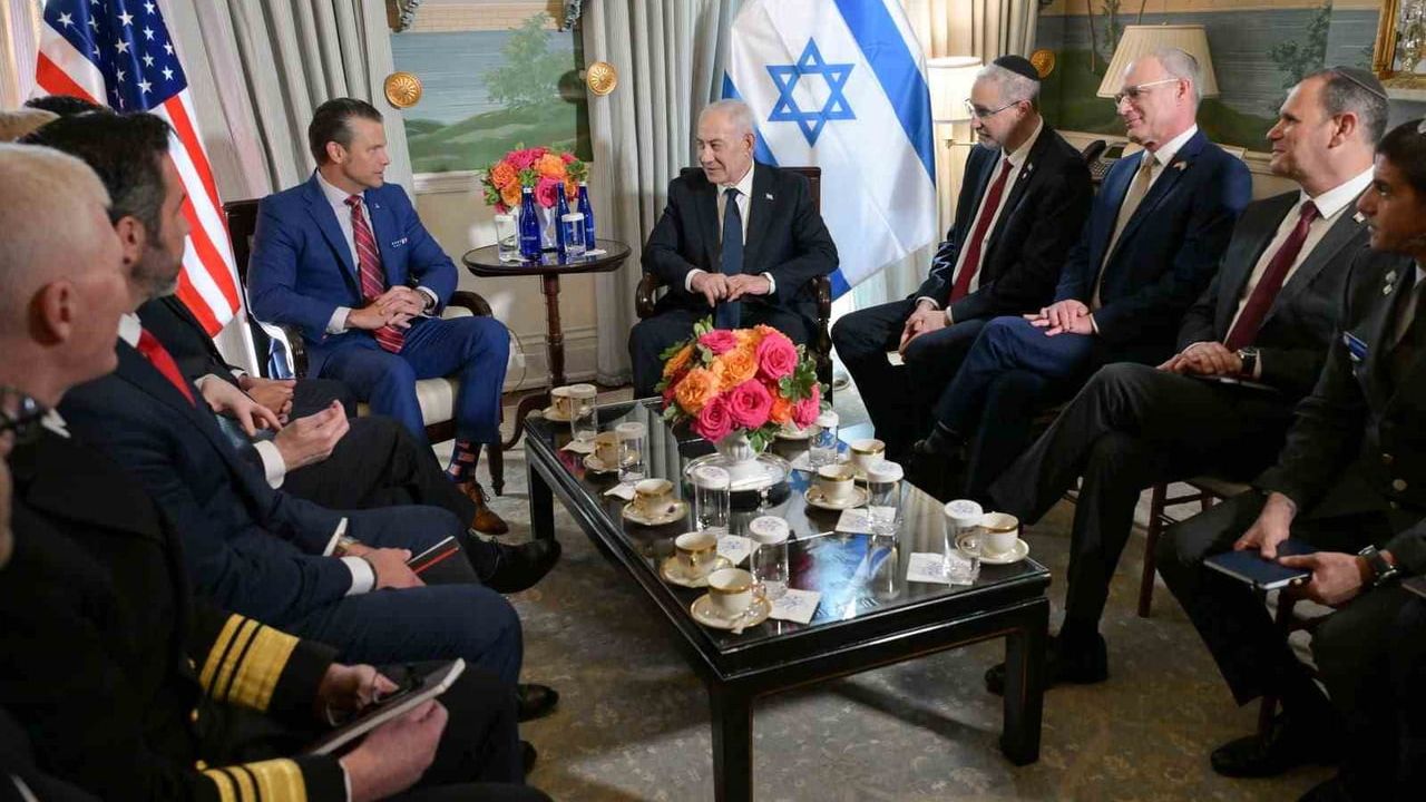 Netanyahu Washington DC'de Hegseth ile güvenlik gündemini görüştü