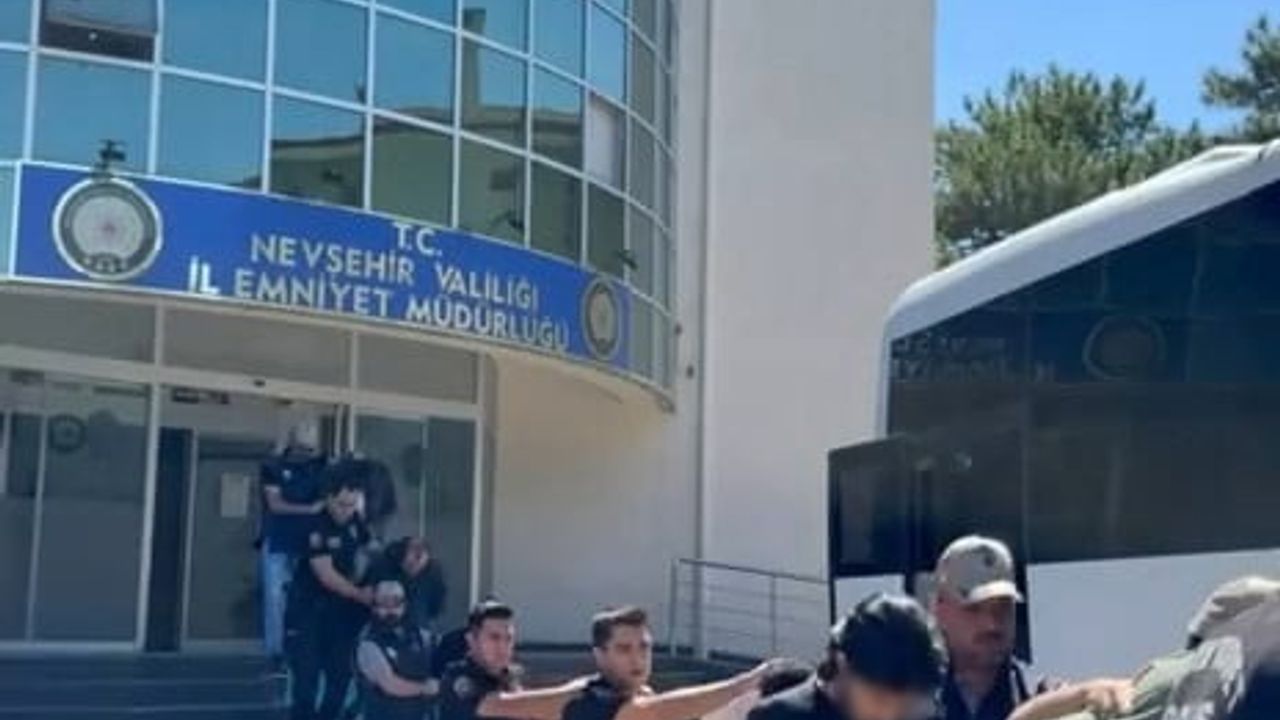 Nevşehir merkezli 8 ilde eş zamanlı DEAŞ operasyonunda 5 tutuklama