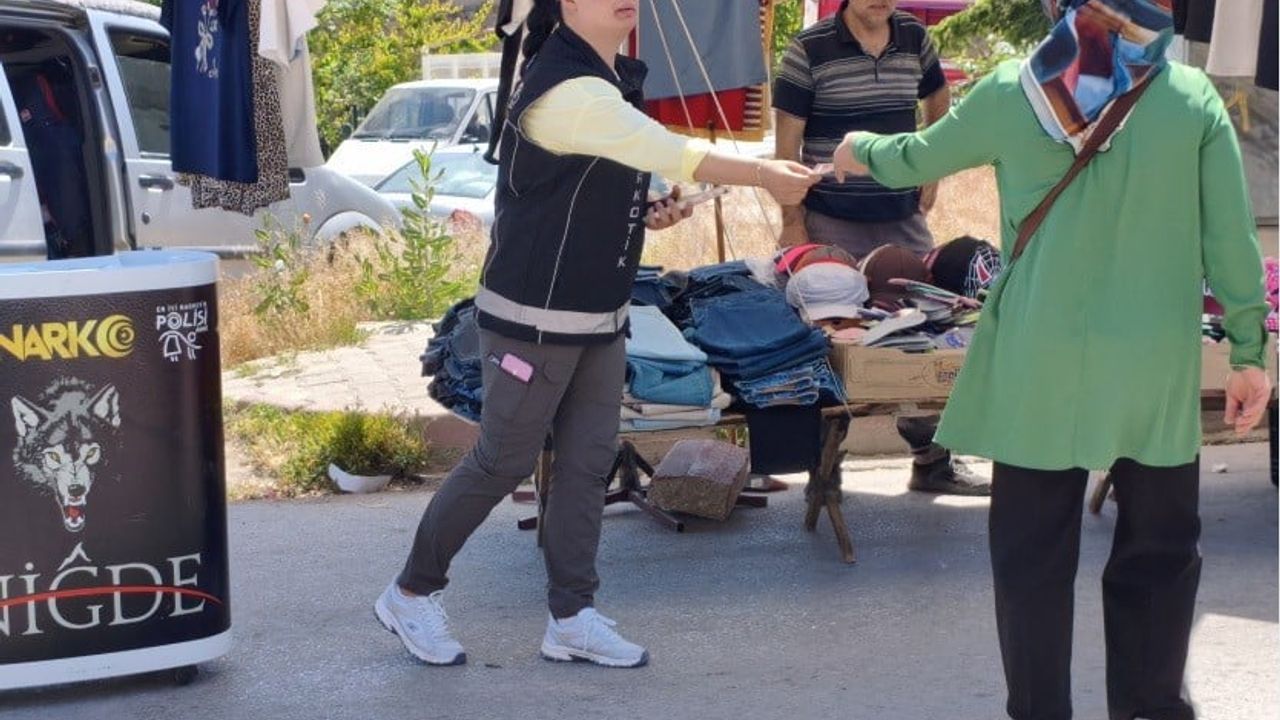 Niğde'de 839 vatandaşa uyuşturucuyla mücadele eğitimi