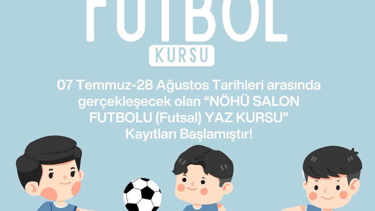 NÖHÜ'de çocuklara yönelik futsal yaz kursu başlıyor