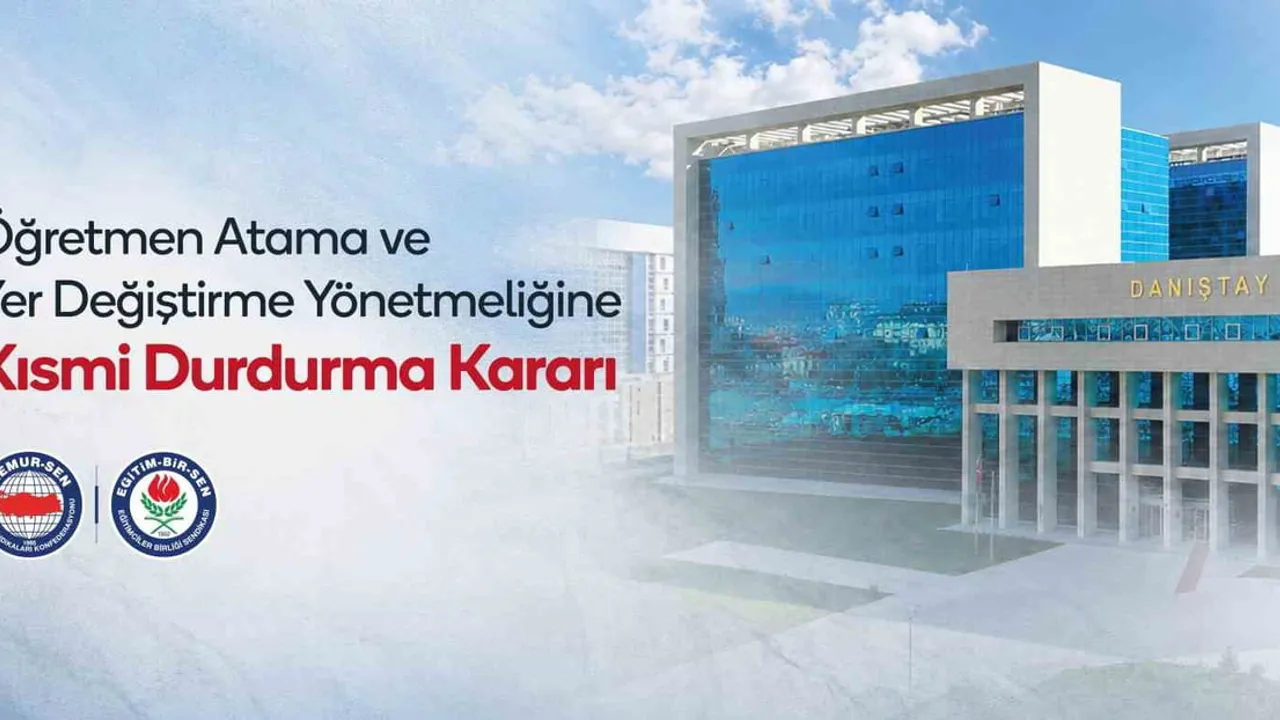 Öğretmen yer değişikliğinde 'aynı ilçe grubu' sınırlamasına Danıştay freni