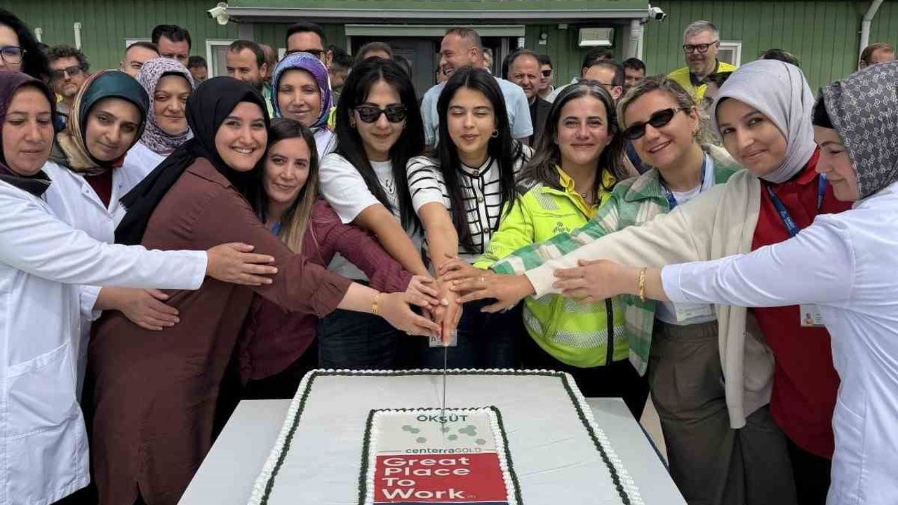 Öksüt altın madeni Great Place to Work sertifikası aldı