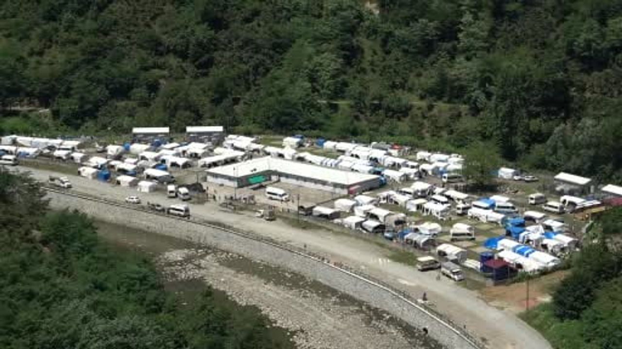 Ordu'da fındık öncesi çadırlar kuruldu: mevsimlik işçiler hasada hazırlanıyor
