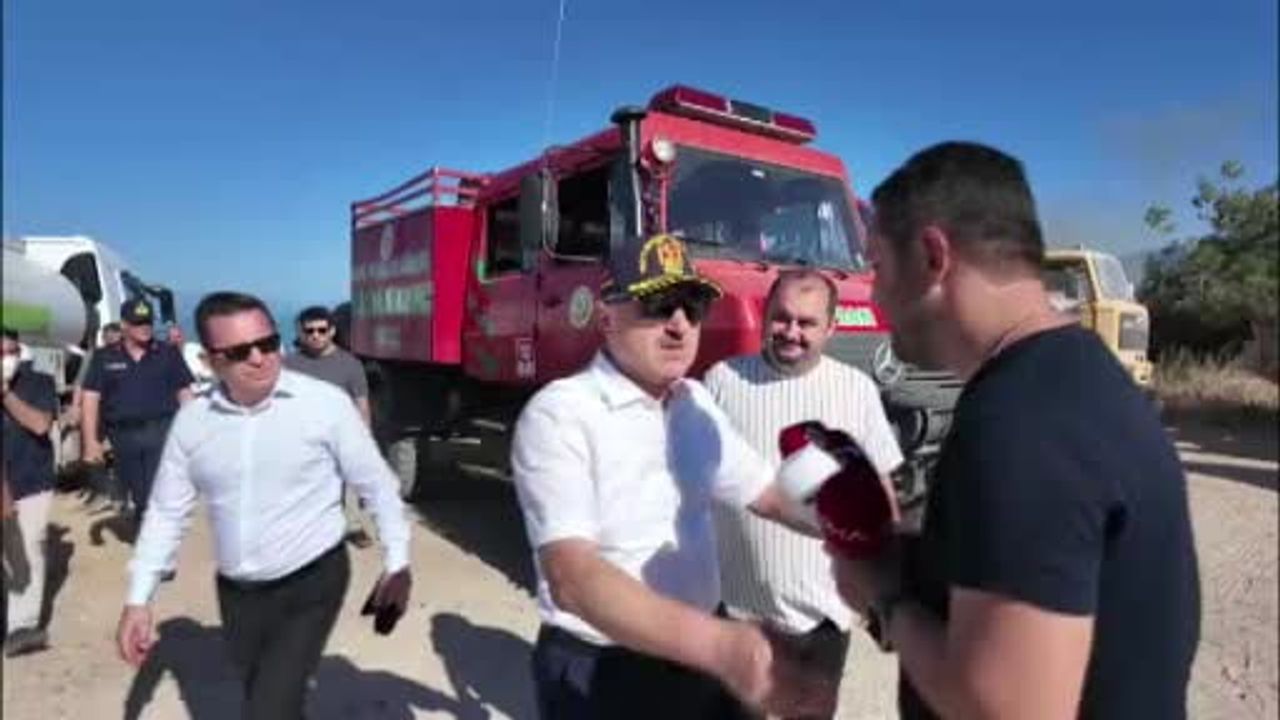 Orhangazi'de alevler durduruldu, soğutma çalışmaları sürüyor