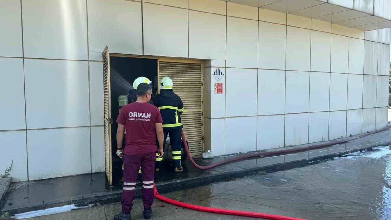 Ortaca’daki Devlet Hastanesi’nde çıkan yangın kontrol altına alındı