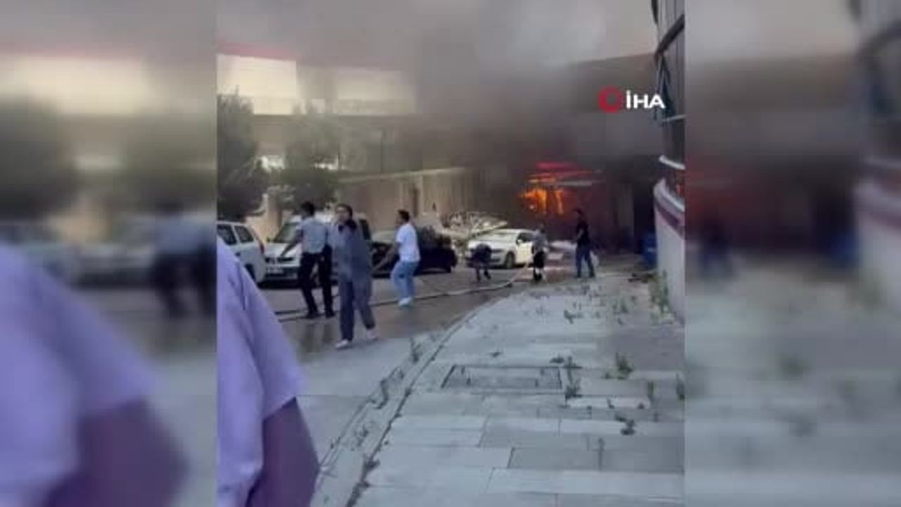 Ortaca devlet hastanesinde morg bölümünde yangın; bazı servislerde hastalar tahliye edildi