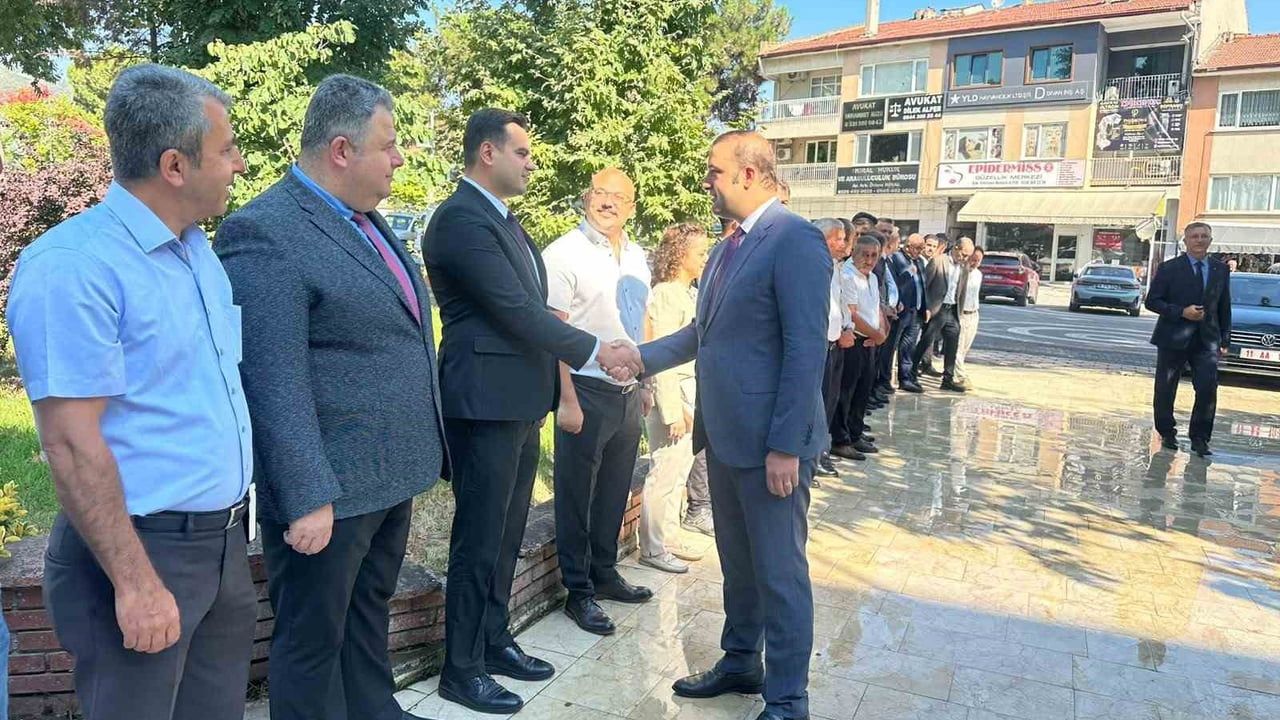 Osmaneli kaymakamı Tahir Yılmaz göreve başladı