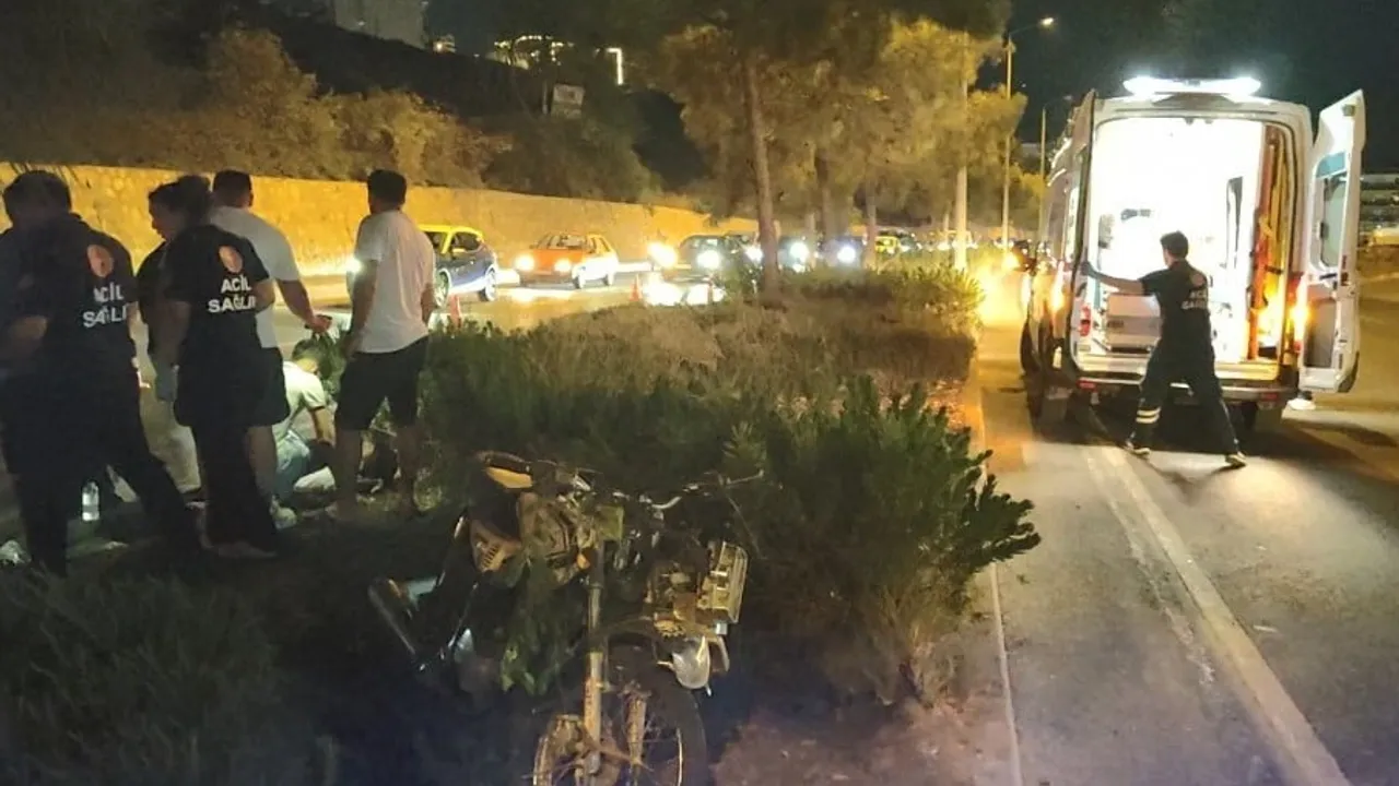Otomobil sürücüsünün kaçtığı kazada bir kişi yaralandı