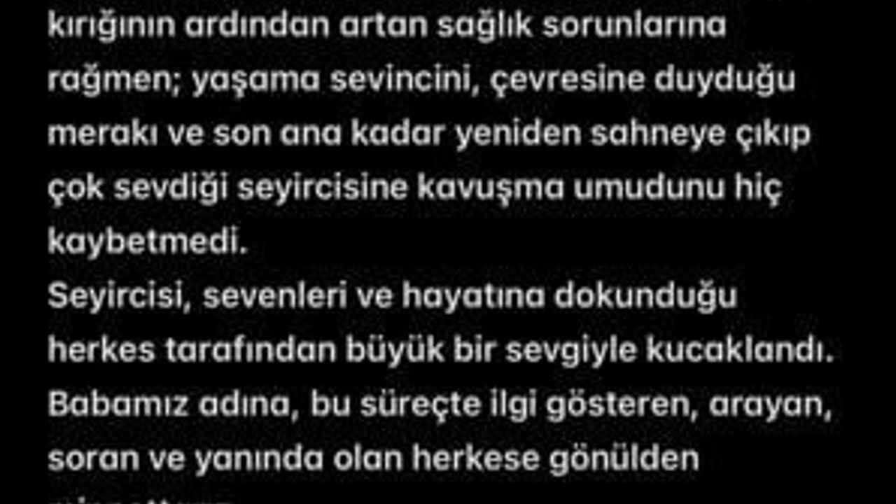 Oyuncu Zihni Göktay hayatını kaybetti