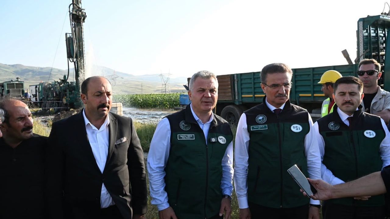 Pasinler ovasında sondaj yenilemesiyle tarımsal sulamada kapasite yükseliyor