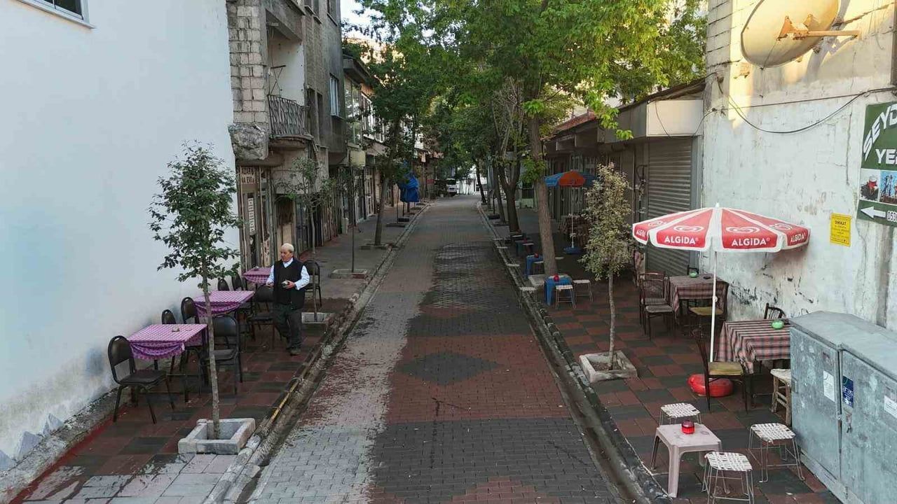 Patnos’ta Buhara çarşısı yenilendi