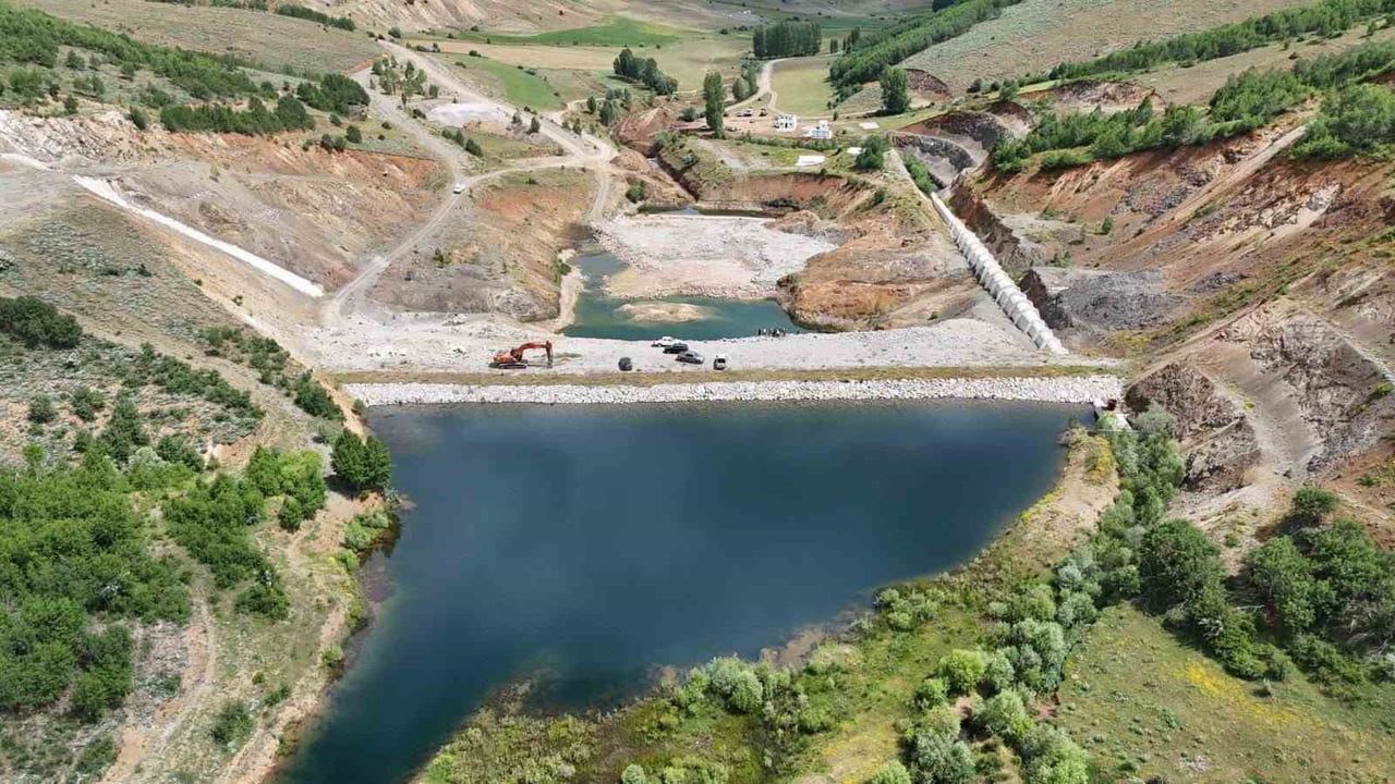 Petekli göleti tamamlandığında 6 bin 340 dekar arazi sulanacak