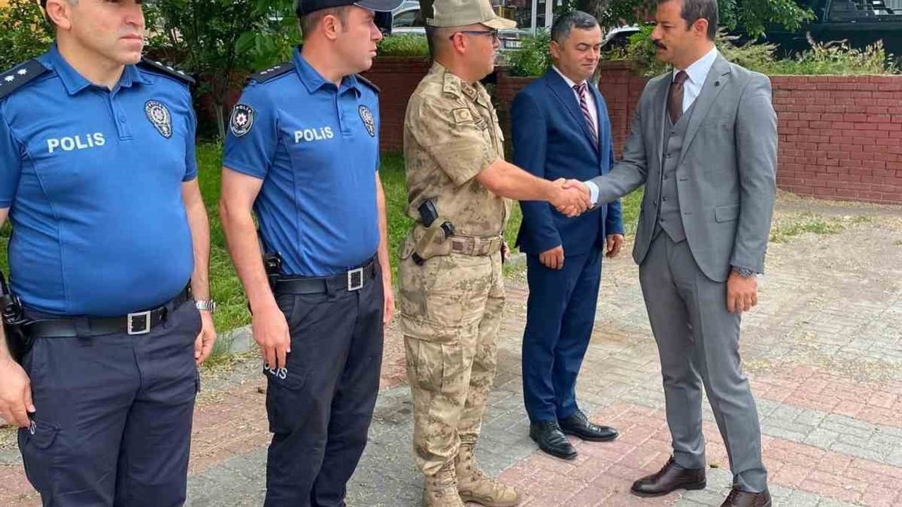 Posof kaymakamı İsa Bertan göreve başladı