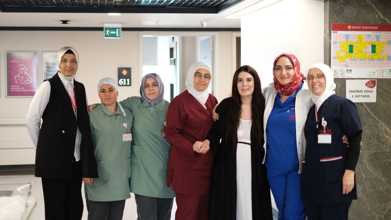 Rahim ağzı 7 mm'ye indi, 91 günlük medikal takiple sağlıklı bebek dünyaya geldi