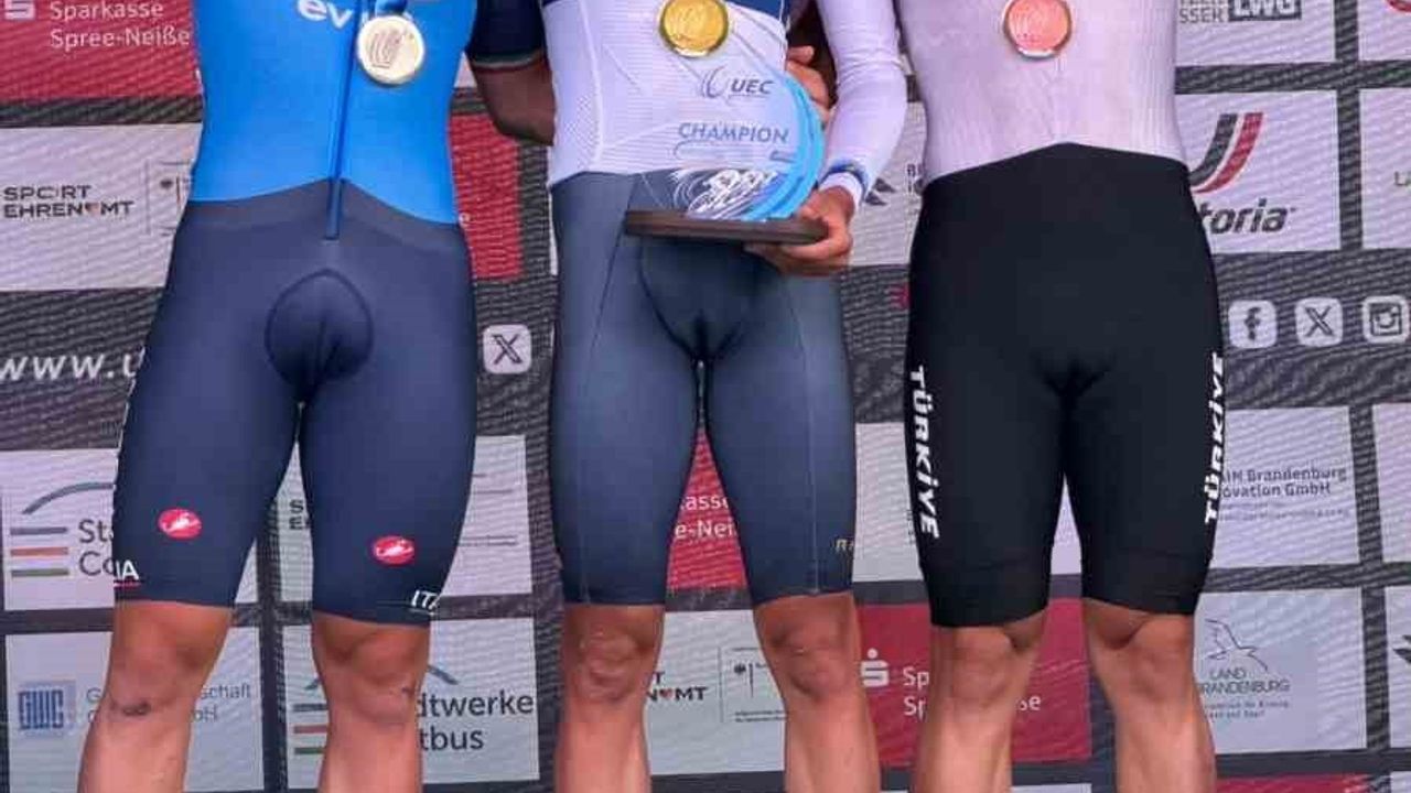 Ramazan Yılmaz'dan Avrupa şampiyonasında U23 omniumda bronz madalya