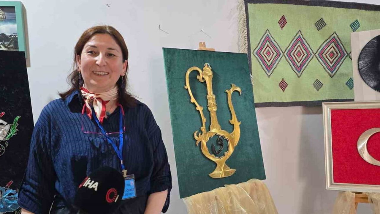 Sabır ve telin ritmi: filografi Vezirköprü'de gençlere aktarılıyor